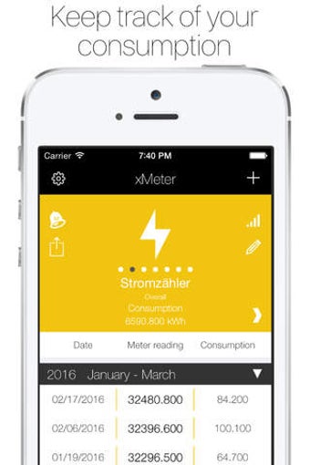 Image 0 for xMeter - Verwalte deine Z…