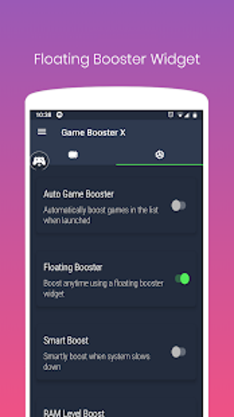 Imagen 2 para Game Booster X: Game Play…