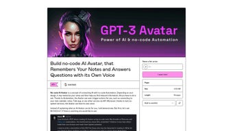 Image 0 for GPT-3 AI Avatar