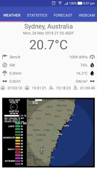 Image 2 for weeWx Weather App