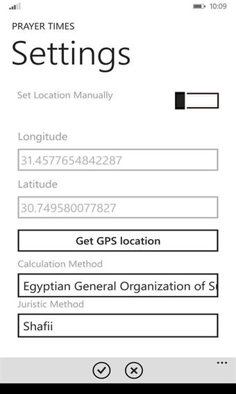 Imagen 1 para Prayer Times for Windows …