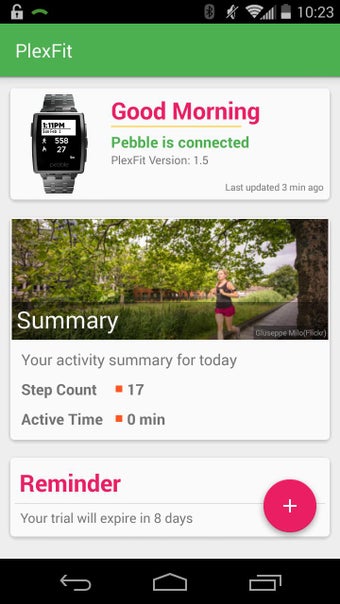 Image 0 for PlexFit for Pebble