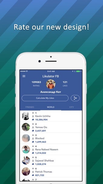 Image 0 for Likulator - likes counter…