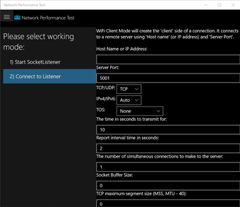 Image 0 for Network Performance Test …