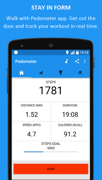 Imagen 0 para Pedometer - Step Counter