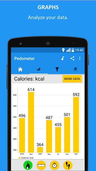 Imagen 3 para Pedometer - Step Counter