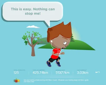 Image 0 for Nike Plus Mini Screensave…