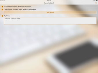 Image 3 for Runes Keyboard with Futha…