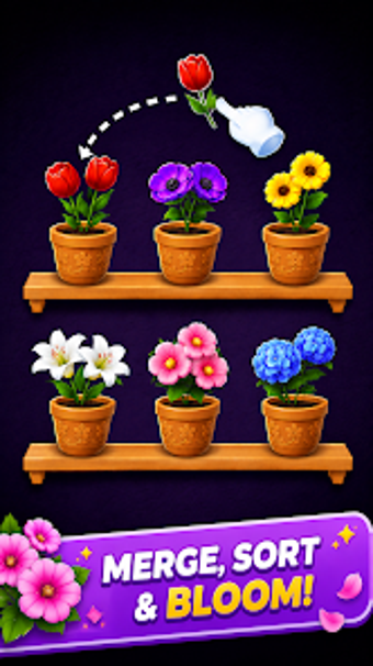 Image 0 for Flower Sort : Match Puzzl…