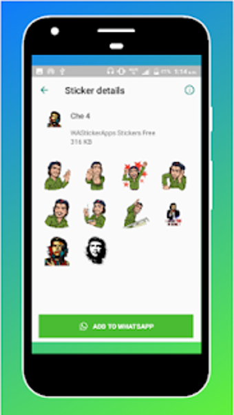 Imagen 0 para Che Stickers for WASticke…