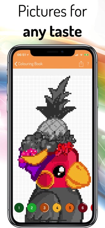 Image 3 for Coloring Book: Color by N…