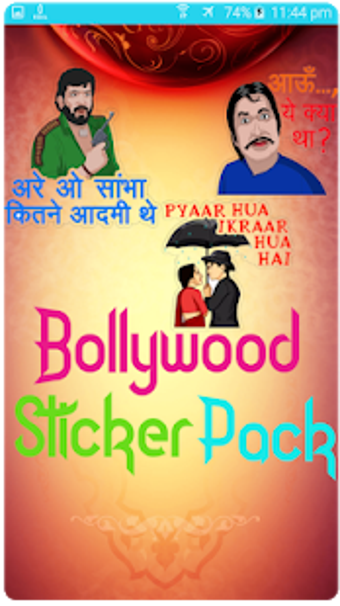 Image 1 for Bollywood Stickers pack -…