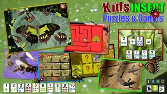 Imagen 2 para Kids Insect Jigsaw Puzzle