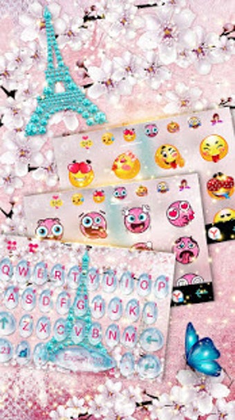 Image 0 for Girly Paris Keyboard - Gi…