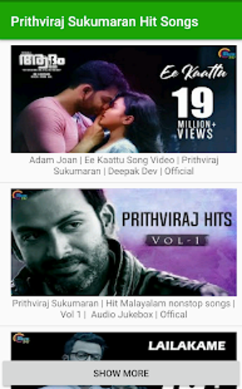 Imagen 1 para Prithviraj Movies - Video…