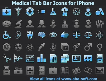 Image 0 for Medical Tab Bar Icons for…