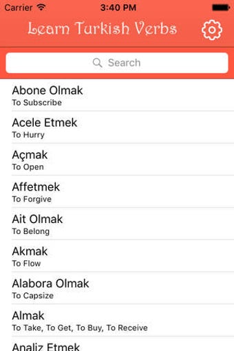 Image 0 for Learn Turkish Verbs - Dic…