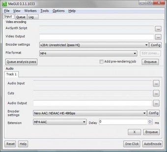 Image 0 for MeGUI