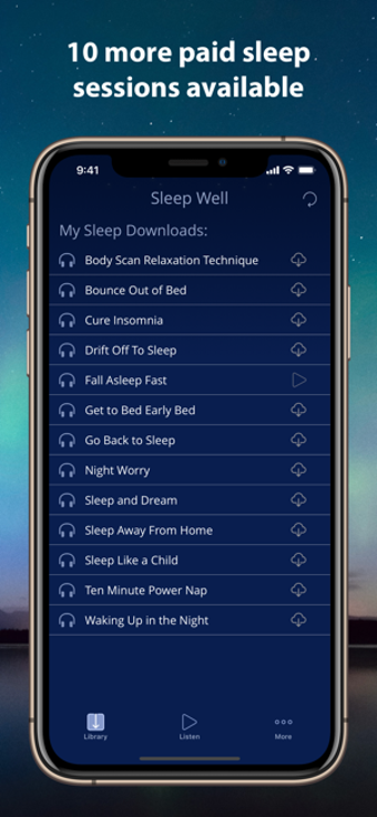Image 1 for Sleep Well Hypnosis Downl…