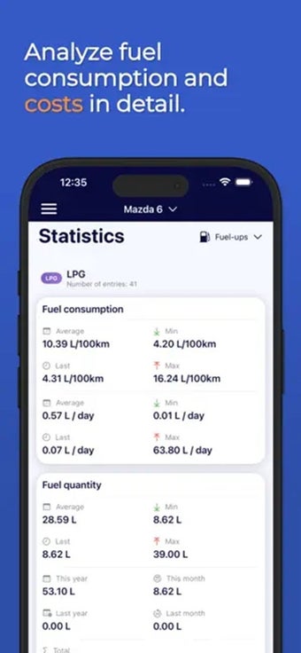 Imagen 0 para FuelUp - Fuel & Car Costs