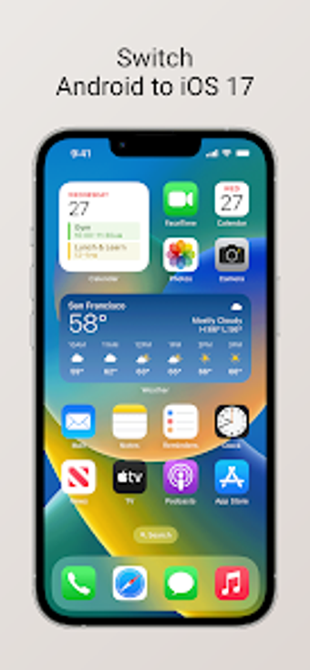 Image 0 for Launcher iOS 17