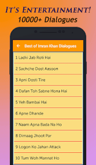 Image 0 for Best of Imran Khan Dialog…