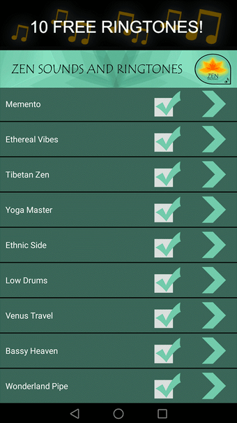 Image 2 for Zen Sounds and Ringtones