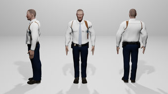 Image 0 for EFLM LAPD Detective Unifo…