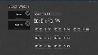 Imagen 1 para Stop! Watch for Windows 8