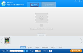 Imagen 1 para Adoreshare Video to iMovi…