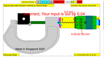 Image 3 for Micrometer Simulator
