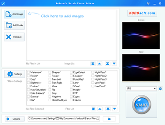 Imagen 0 para Kodosoft Batch Photo Edit…