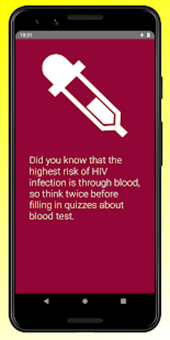 Image 0 for HIV-AIDS Test App