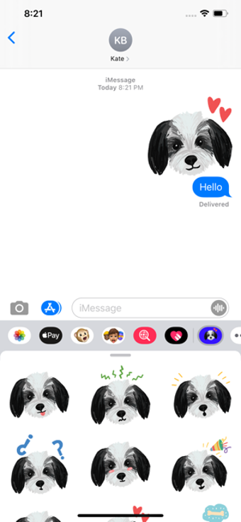 Image 1 for Maltipoo Dog Stickers