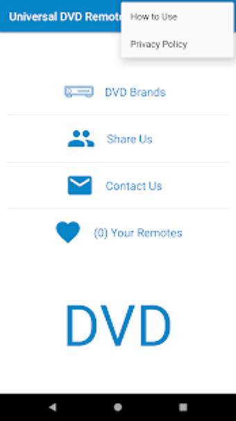 Image 1 for Universal DVD Remote Cont…