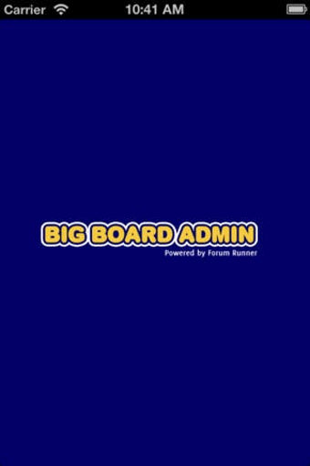 Image 0 for Big Board Admin Forum