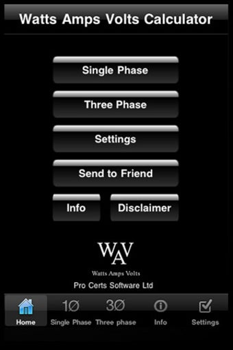 Image 2 for Watts Amps Volts Calculat…