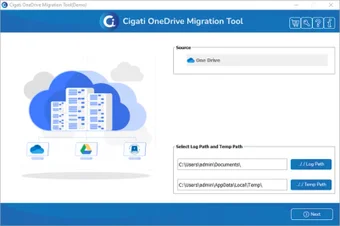 Image 0 for Cigati OneDrive Migration…