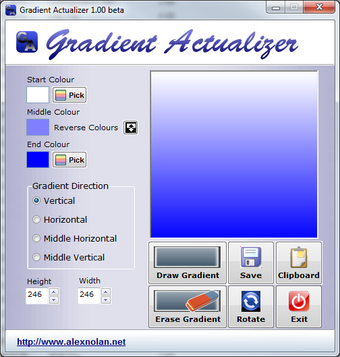 Image 0 for Gradient Actualizer