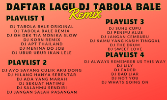 Image 0 for Dj Tabola Bale Remix