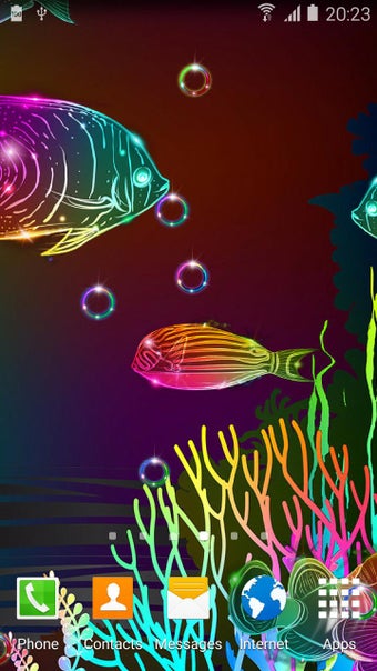 Image 4 for Neon Fish Live Wallpaper