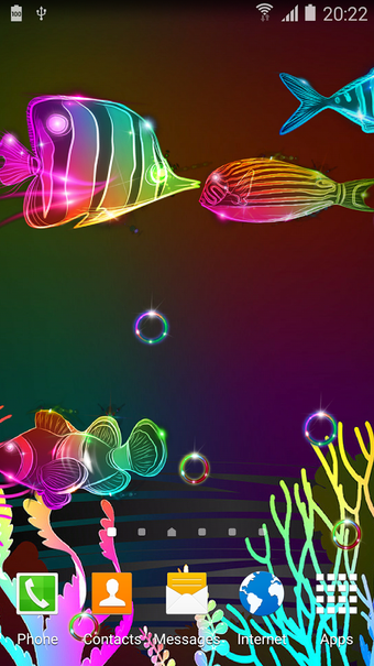 Image 2 for Neon Fish Live Wallpaper