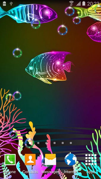 Image 3 for Neon Fish Live Wallpaper