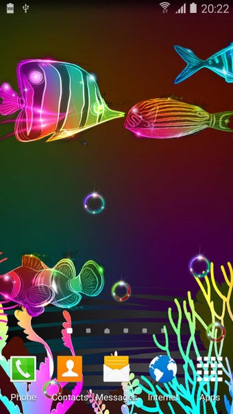 Image 1 for Neon Fish Live Wallpaper