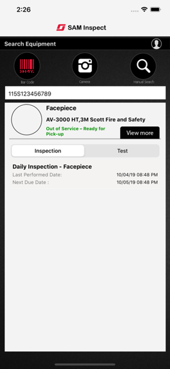 Imagen 1 para SAM Inspect for iPhone