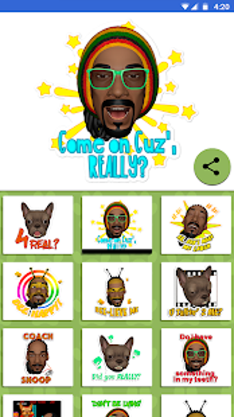 Image 1 for Snoopmoji Stickers