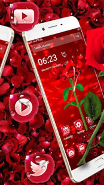 Image 2 for 3D Rose Launcher Theme