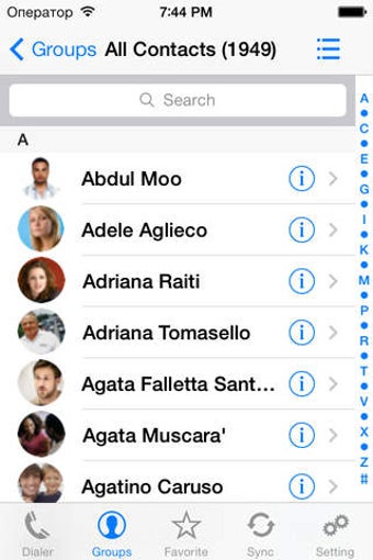 Image 0 for iContactsPro+ - Advanced …