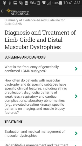 Image 0 for Muscle Disease Guidelines