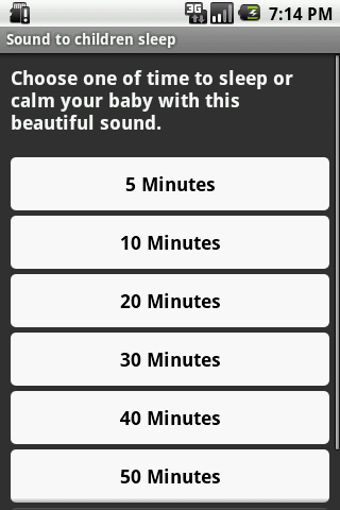 Imagen 0 para Sound to children sleep